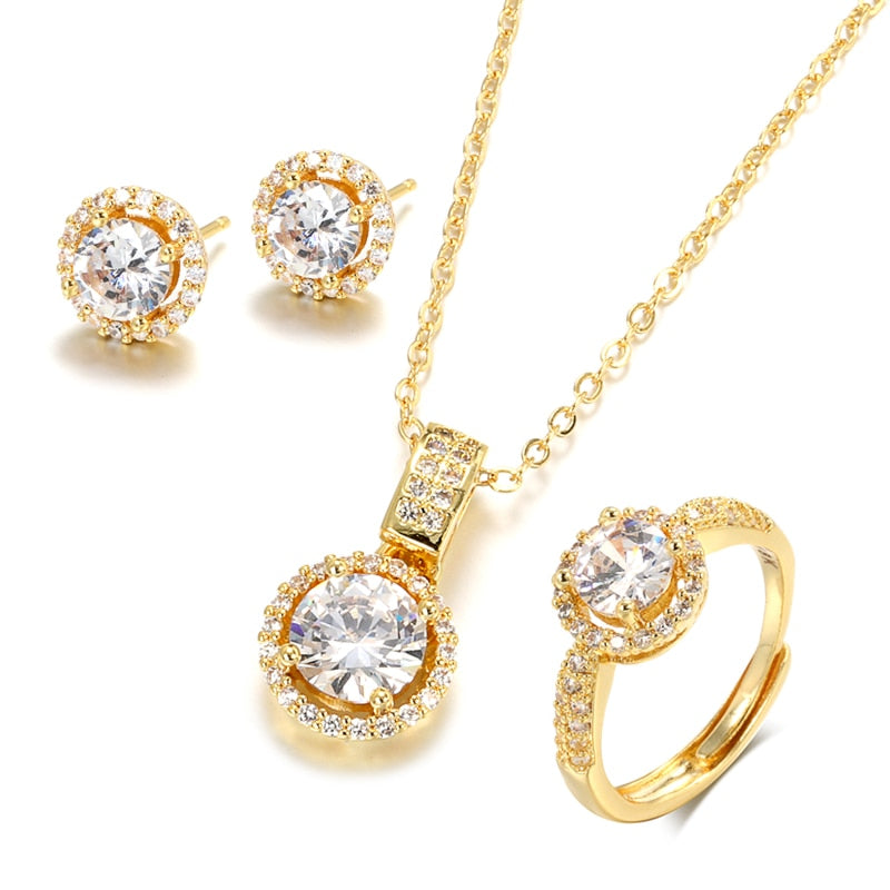 Ensemble avec des zircons