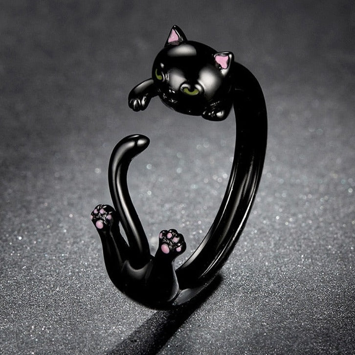 Bague ouverte - Chat