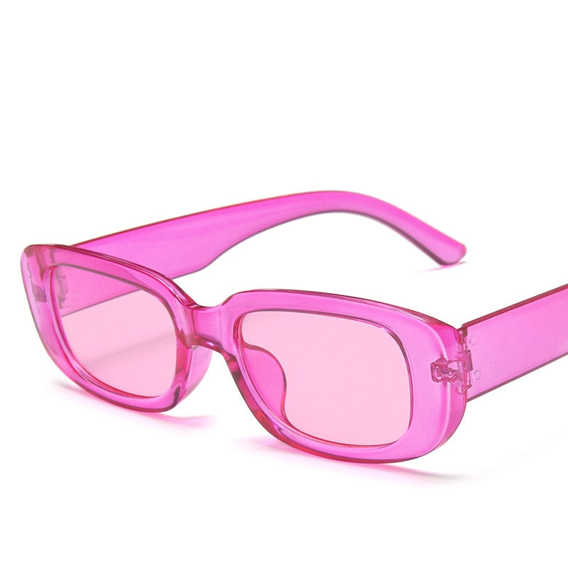 Lunettes de soleil rectangulaires