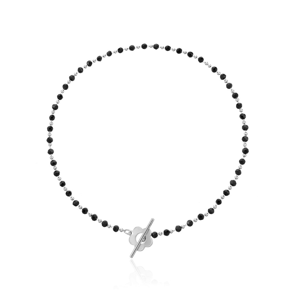 Collier ras de cou perlé