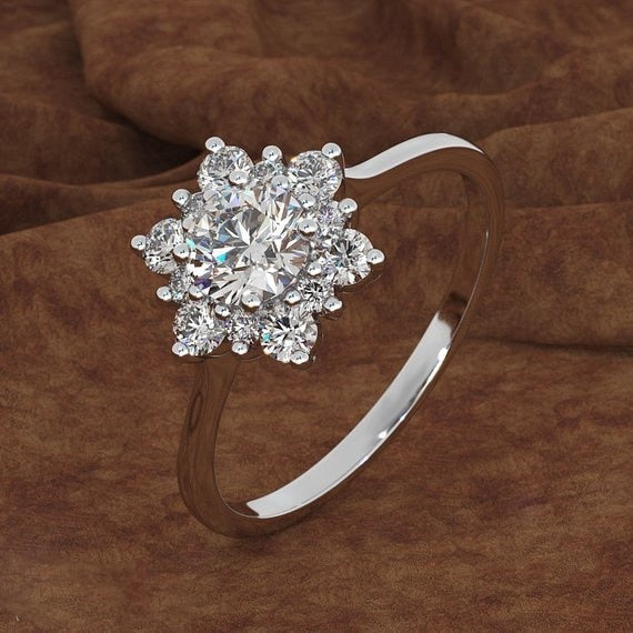 Bague flocon de neige