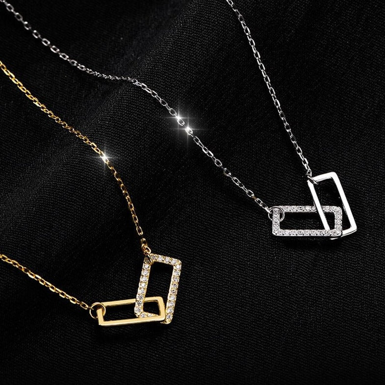 Collier avec zircons