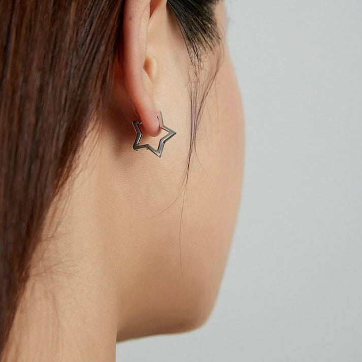 Boucles d'oreilles - étoiles