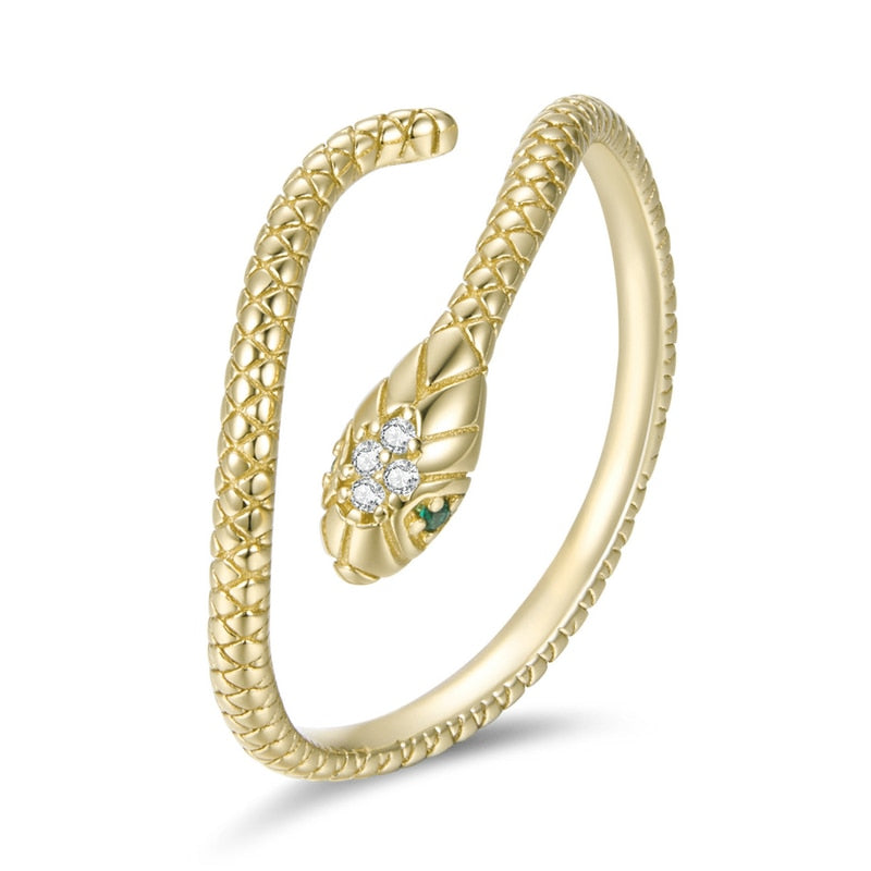 Bague ouverte - Serpent