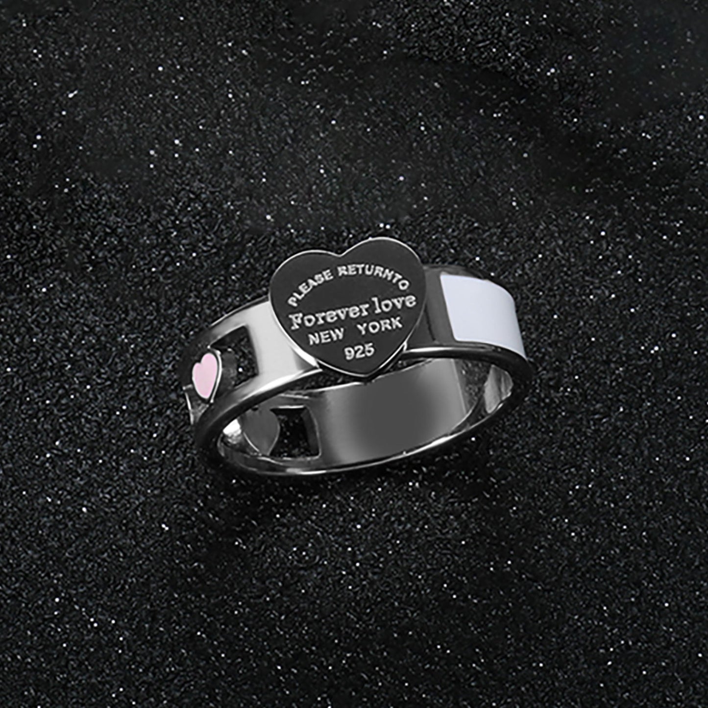 Bague en acier inoxydable
