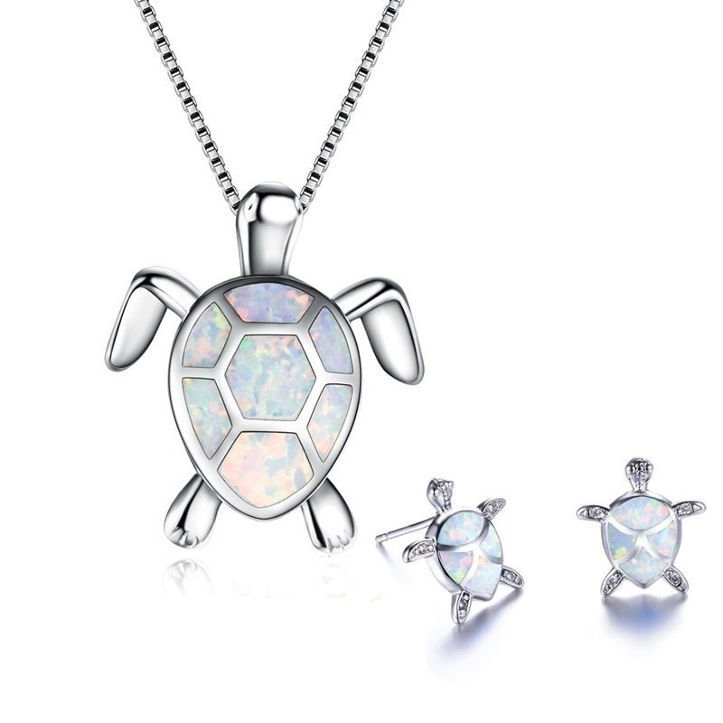 Ensemble avec motif de tortue