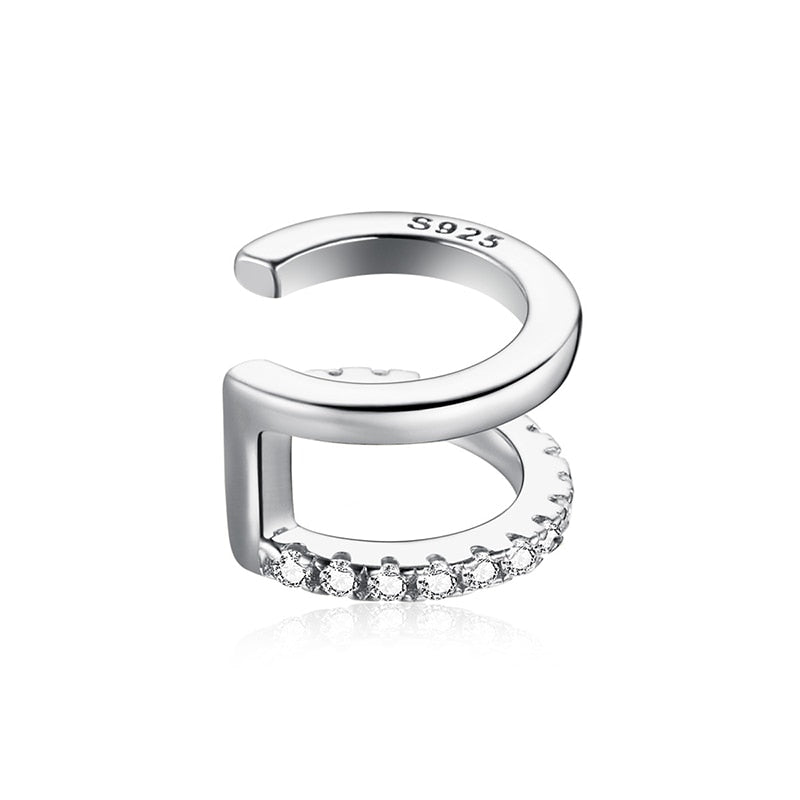 Boucle d'oreille en argent