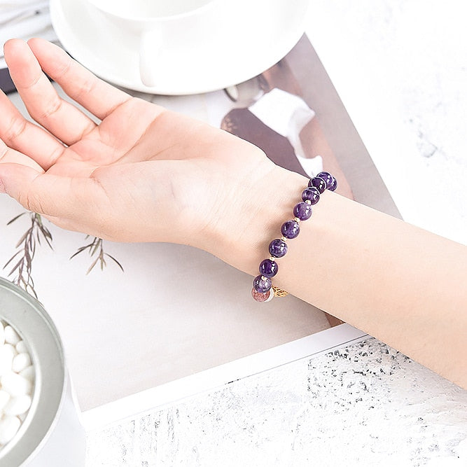 Bracelet sur un élastique