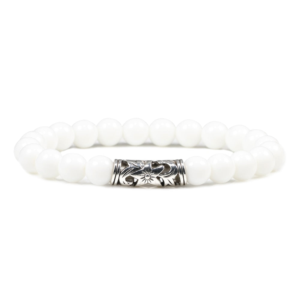 Bracelet avec un motif floral