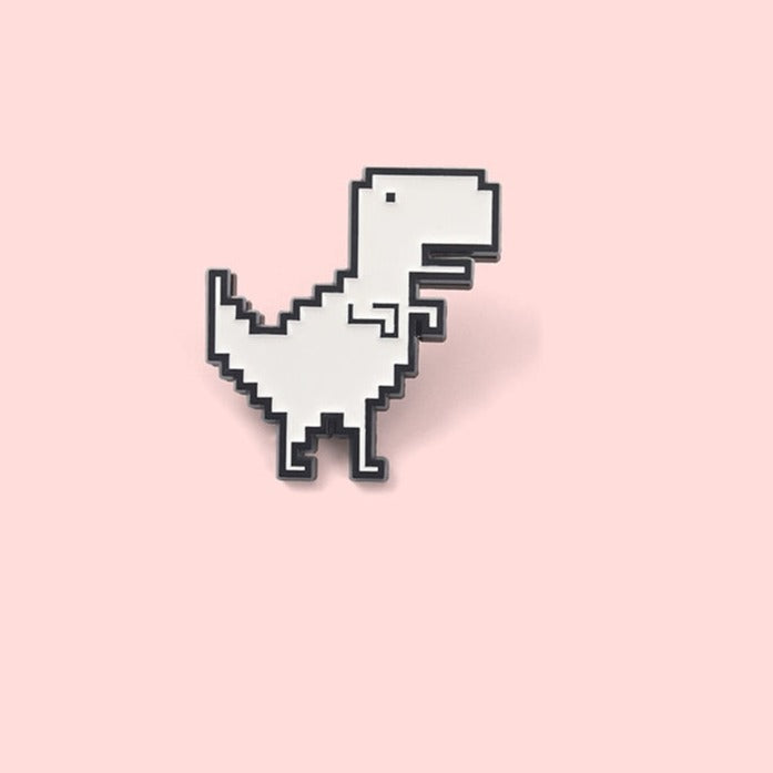 Pin - dinosaure pixelisé
