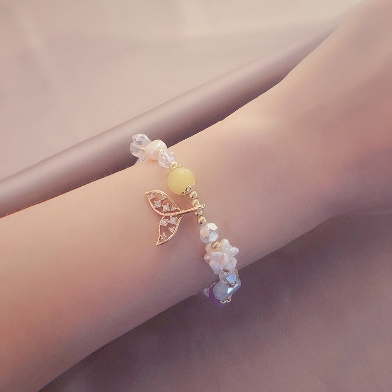 Bracelet sur un élastique