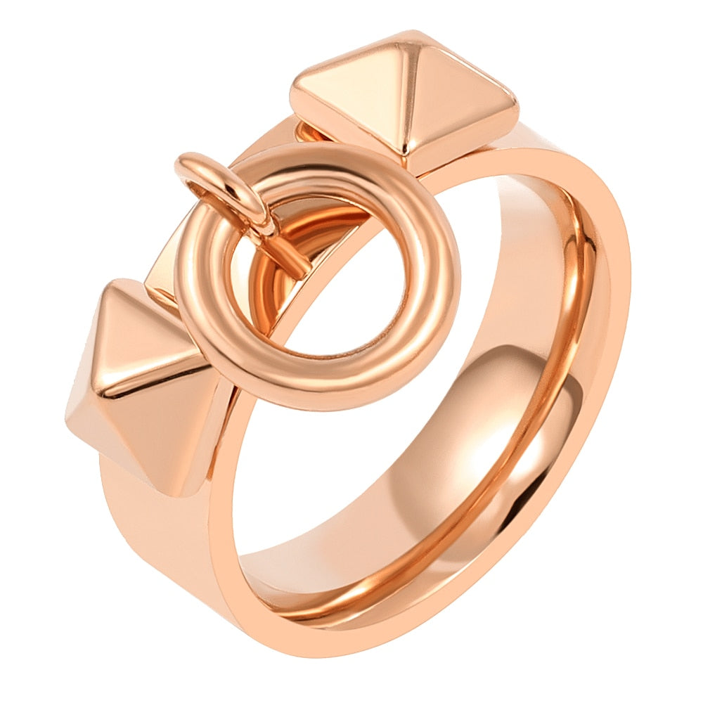 Bague en acier inoxydable