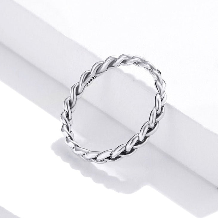 Bague argent minimaliste