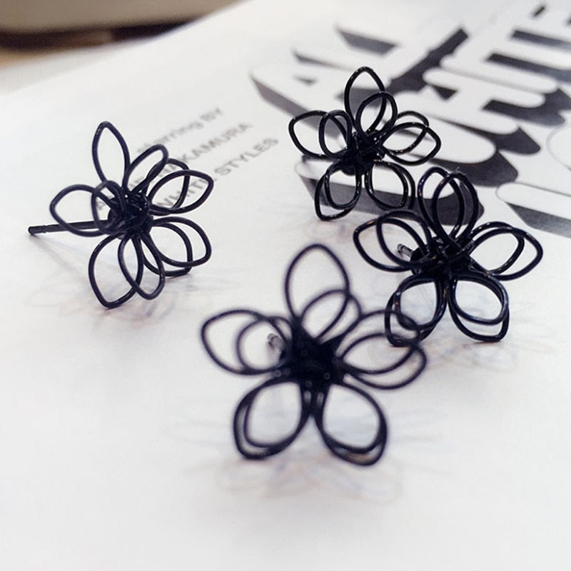 Boucles d'oreilles - fleurs
