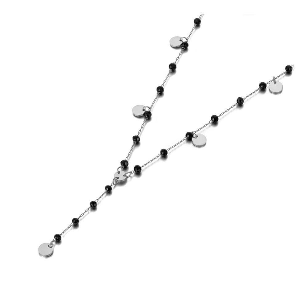 Collier avec perles et pendentifs