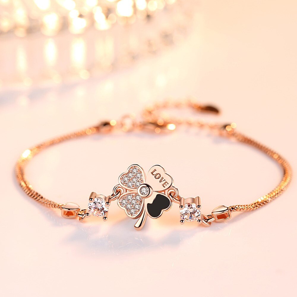 Bracelet de trèfle