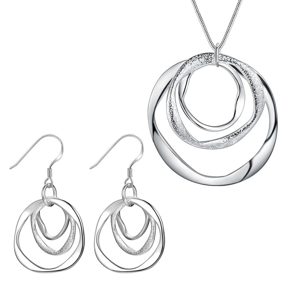 Parure de bijoux - cercles