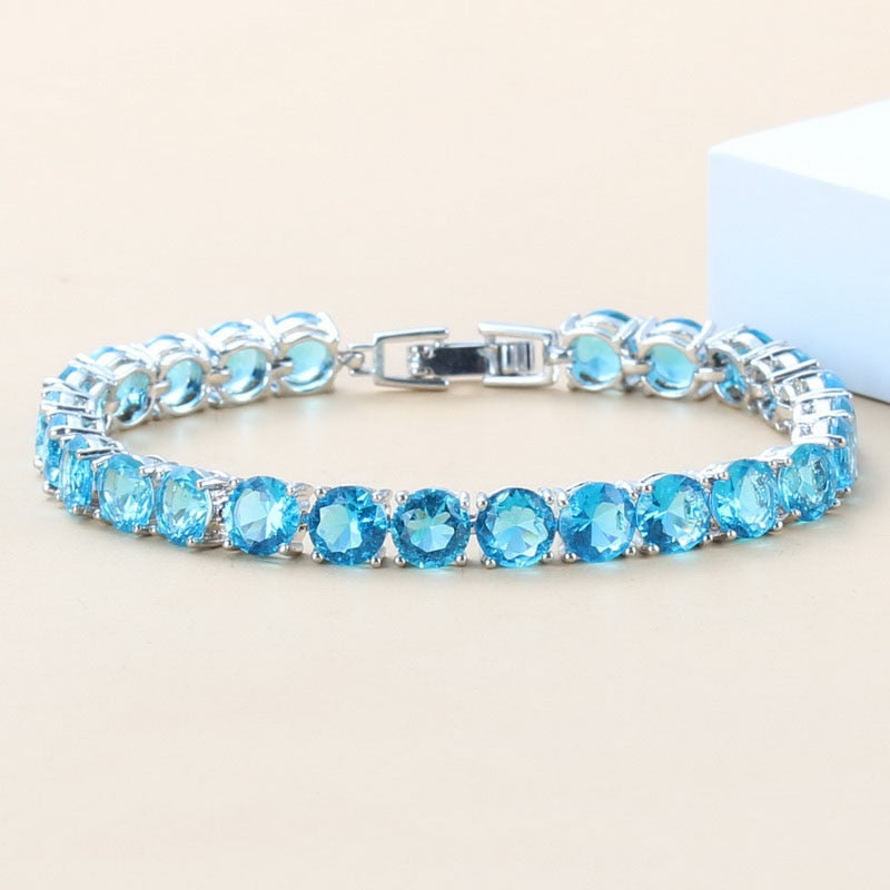 Bracelet avec zircons