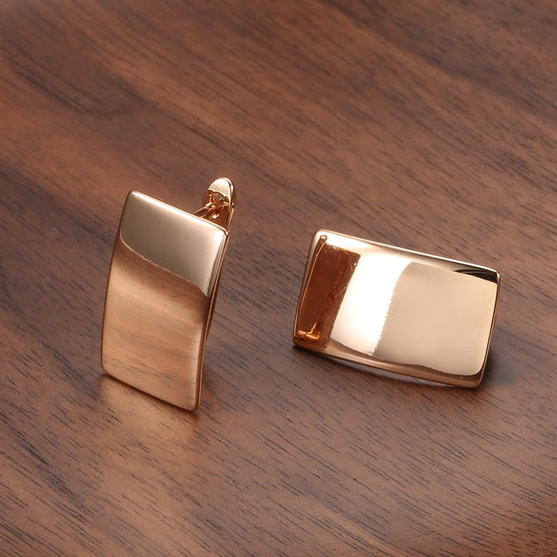 Boucles d'oreilles de forme géométrique