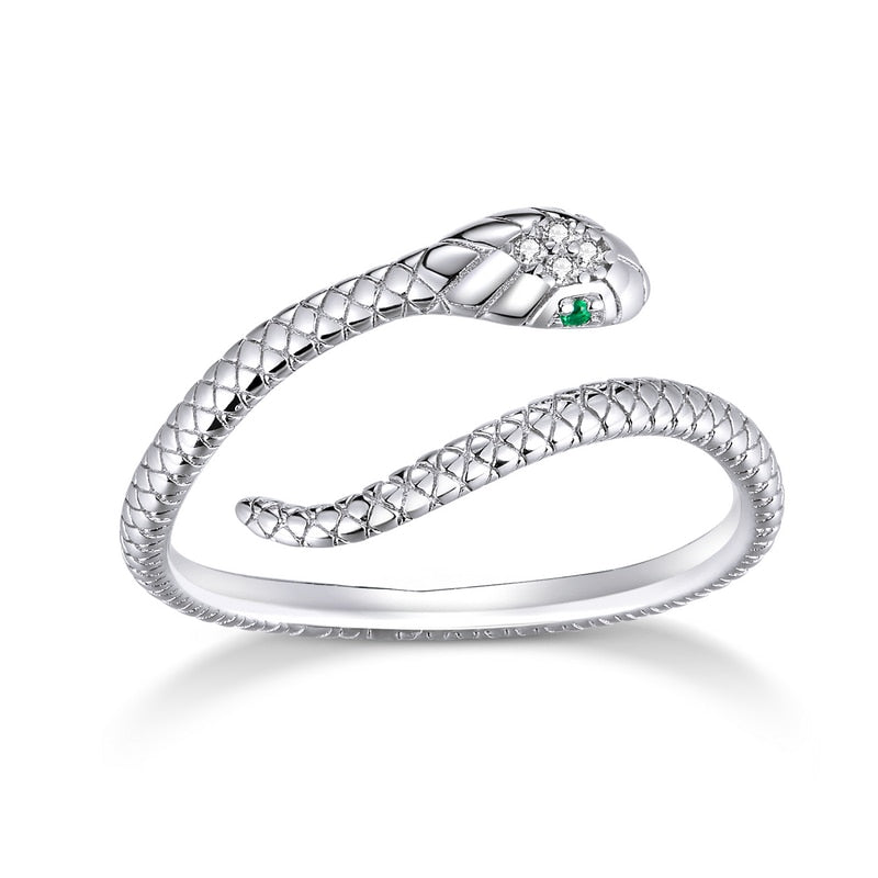 Bague ouverte - Serpent