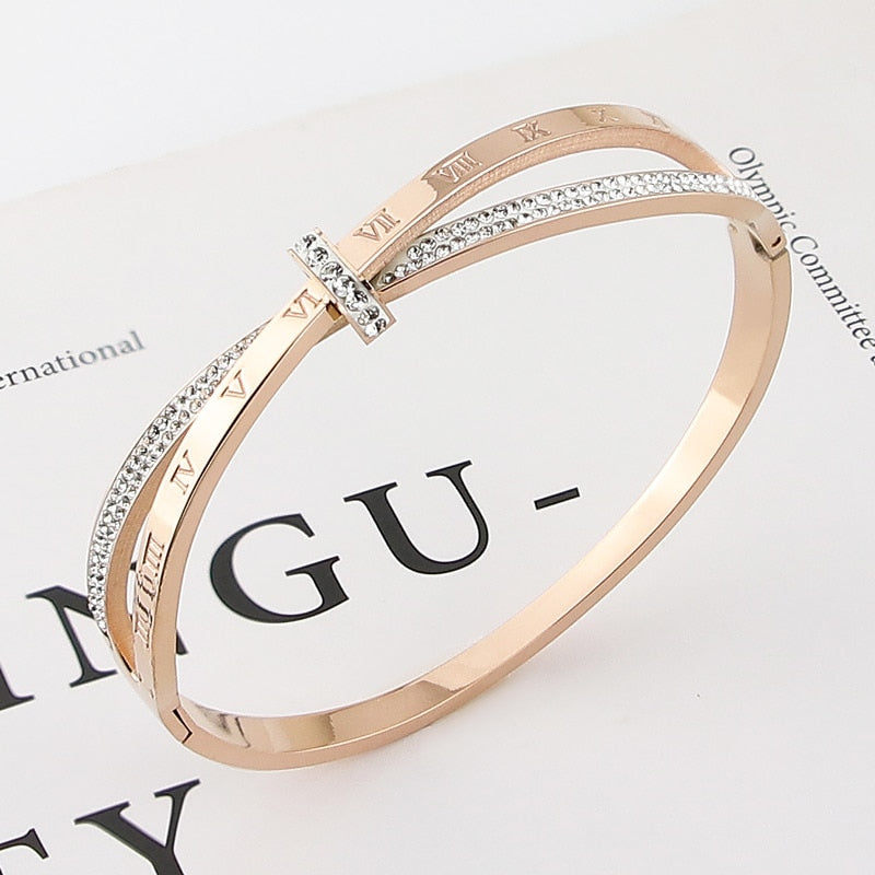 Bracelet avec zircons