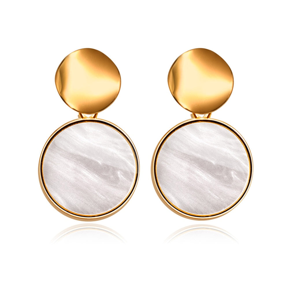 Boucles d'oreilles géométriques