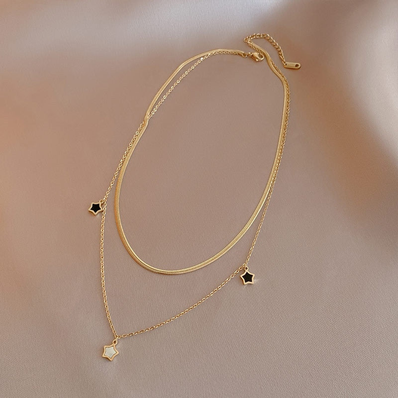 Collier - étoiles