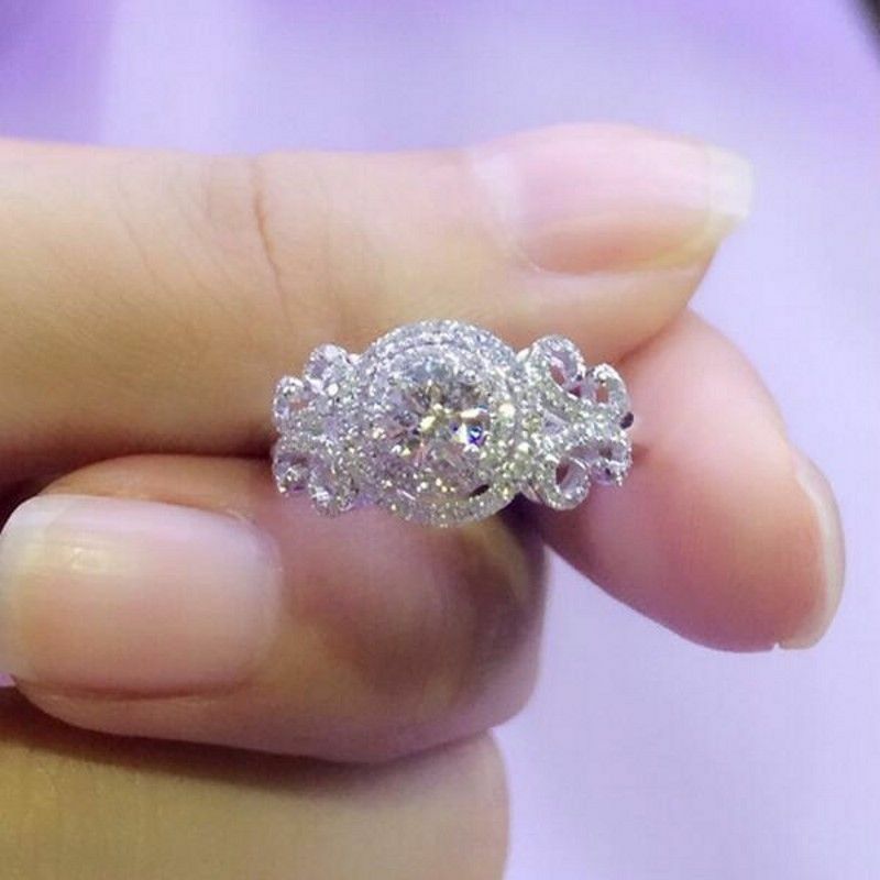 Bague en zircon cubique