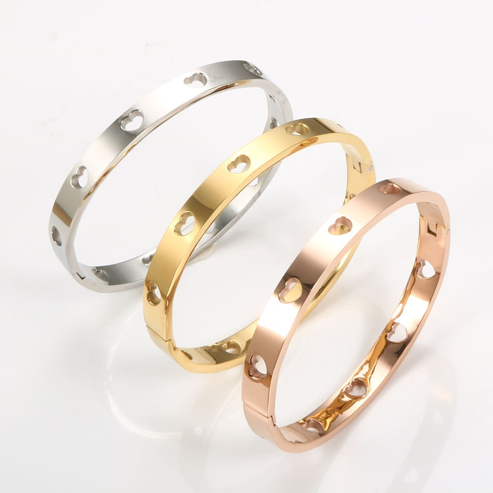 Bracelet avec motif de coeur