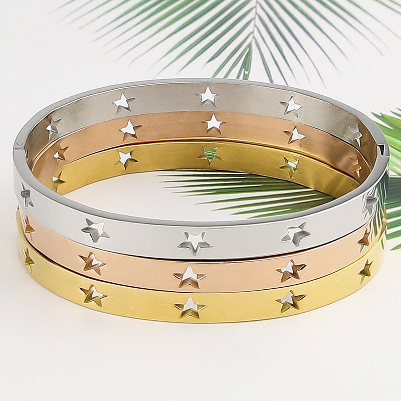 Bracelet avec motif d'étoile