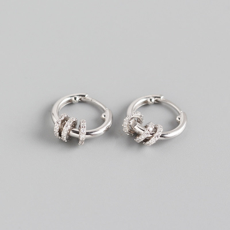 Boucles d'oreilles avec pendentifs