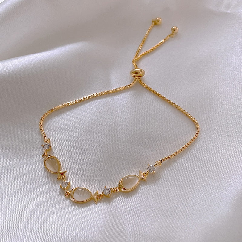 Bracelet avec zircons