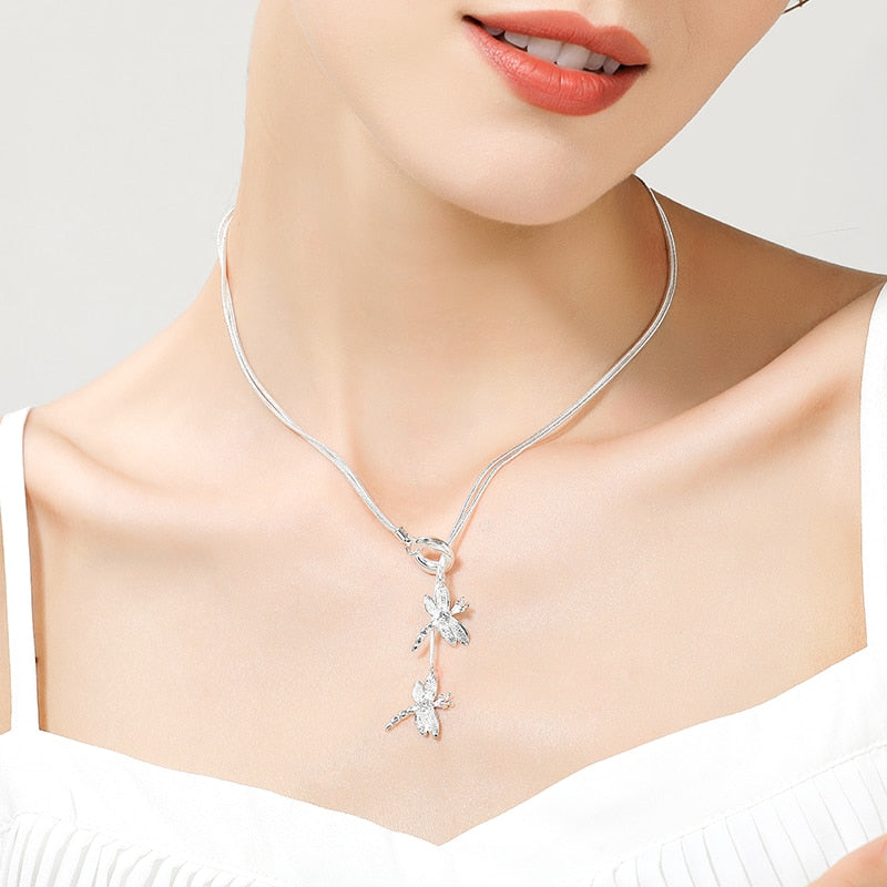 Collier libellule