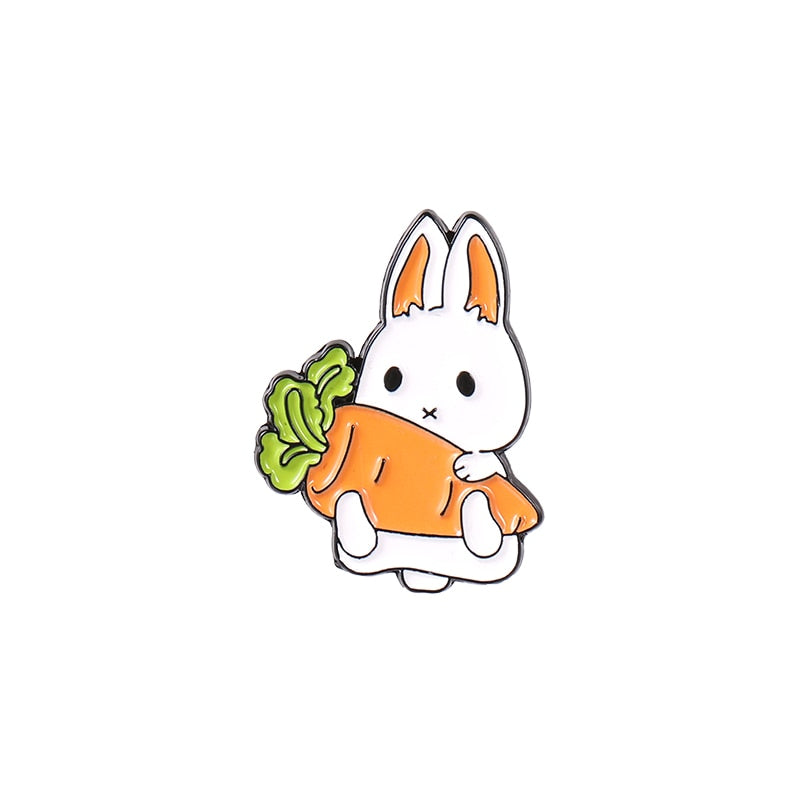 Broches de lapin