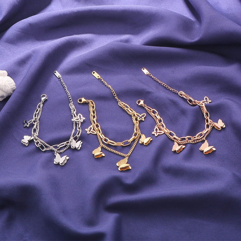 Bracelet papillon
