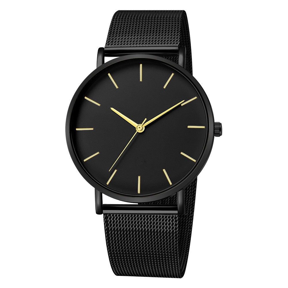 Montre minimaliste pour dames sur un bracelet