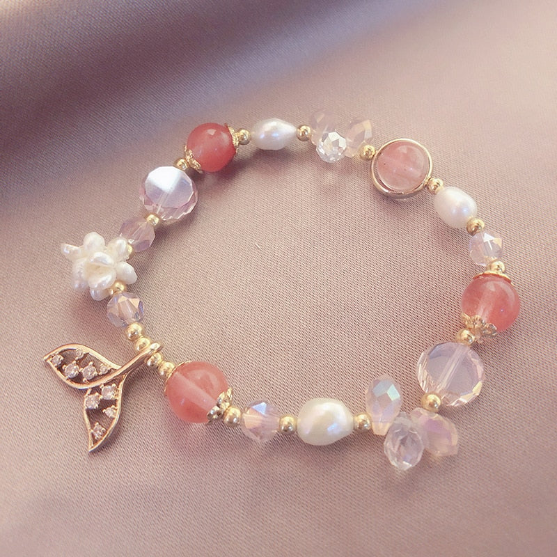 Bracelet sur un élastique