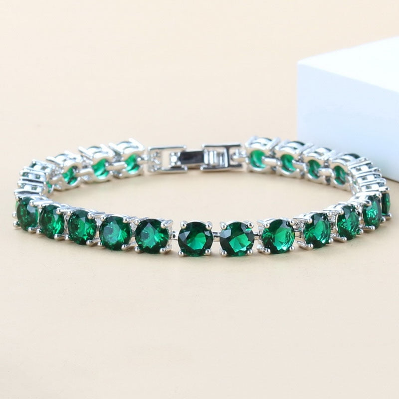 Bracelet avec zircons