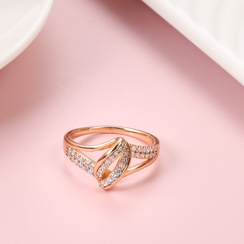 Bague en zircon cubique