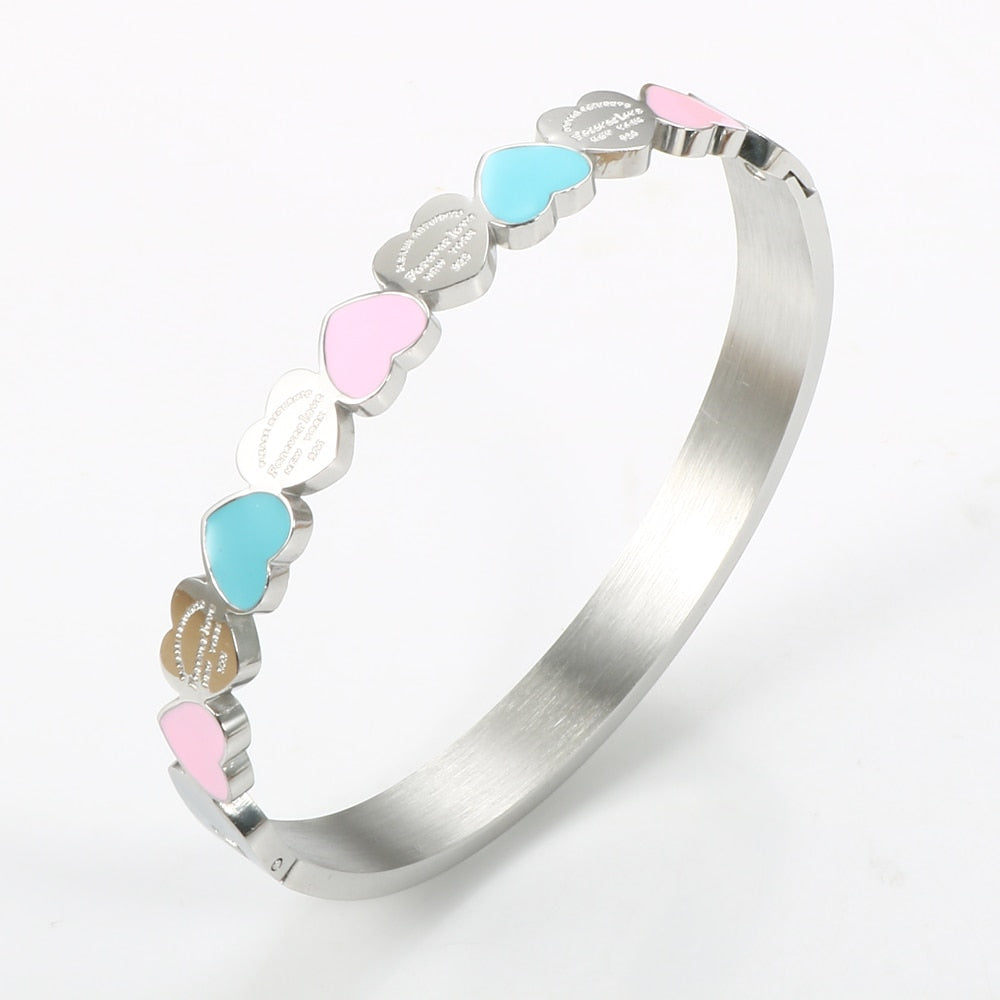 Bracelet avec motif de coeur