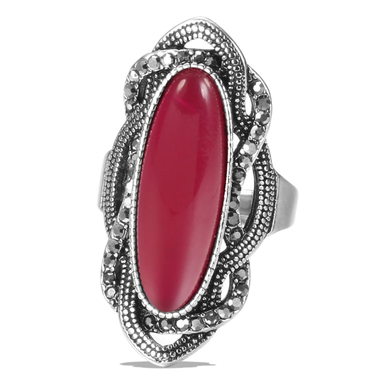 Bague avec un œillet longitudinal