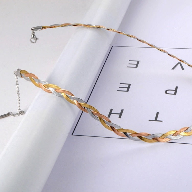 Collier tricolore