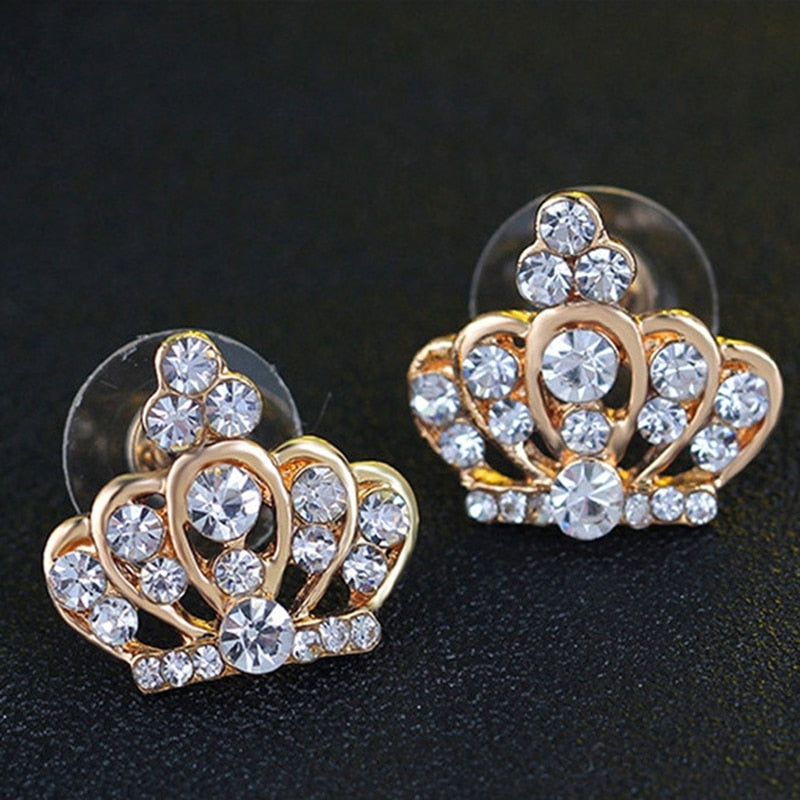 Ensemble de bijoux avec motif de couronne
