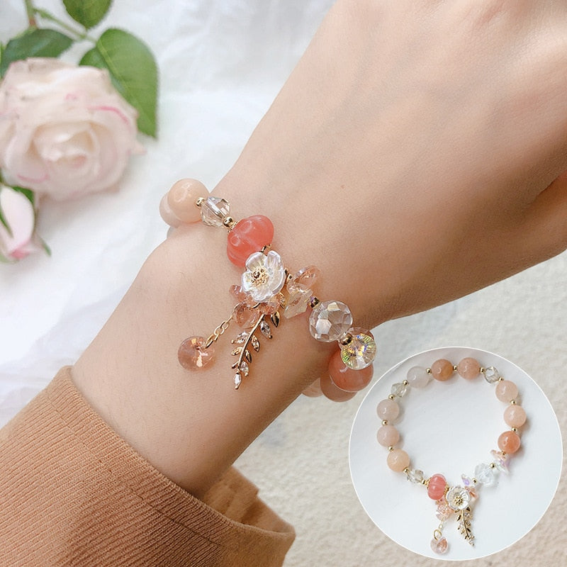 Bracelet sur un élastique