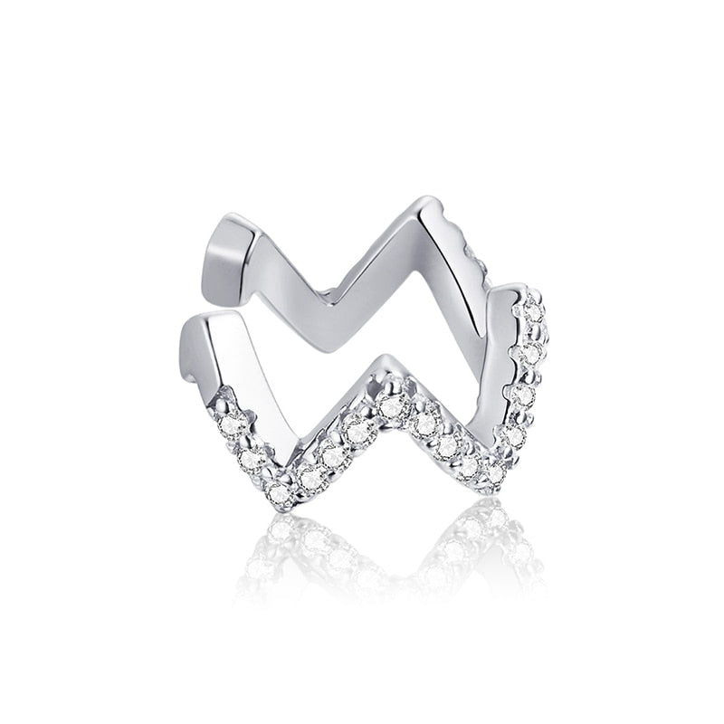 Boucle d'oreille en argent
