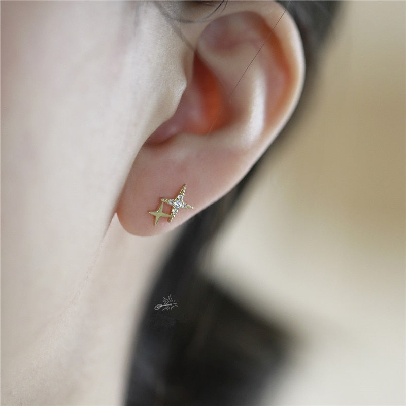 Boucles d'oreilles - étoiles