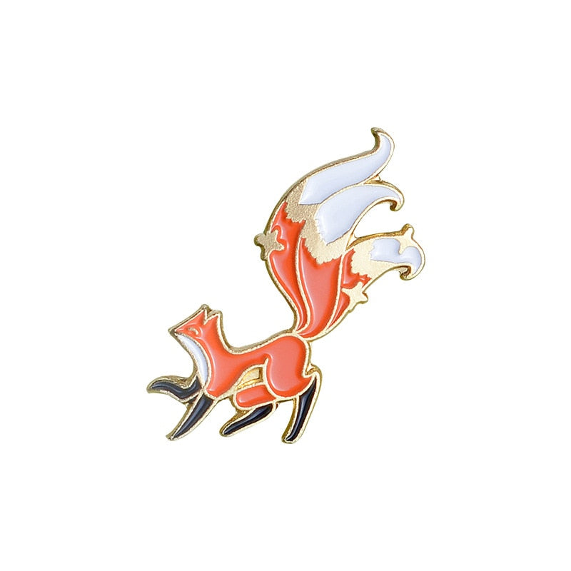 Broche renard