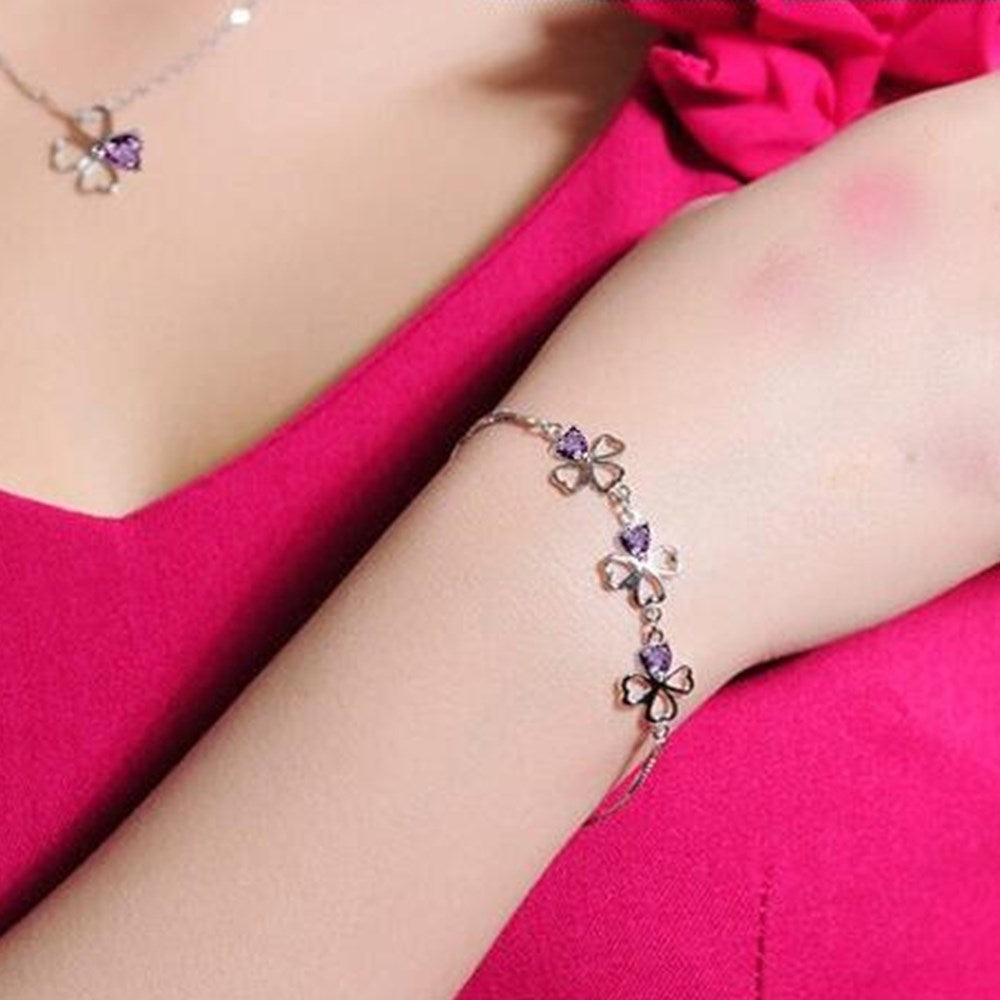 Bracelet - Trèfle à quatre feuilles