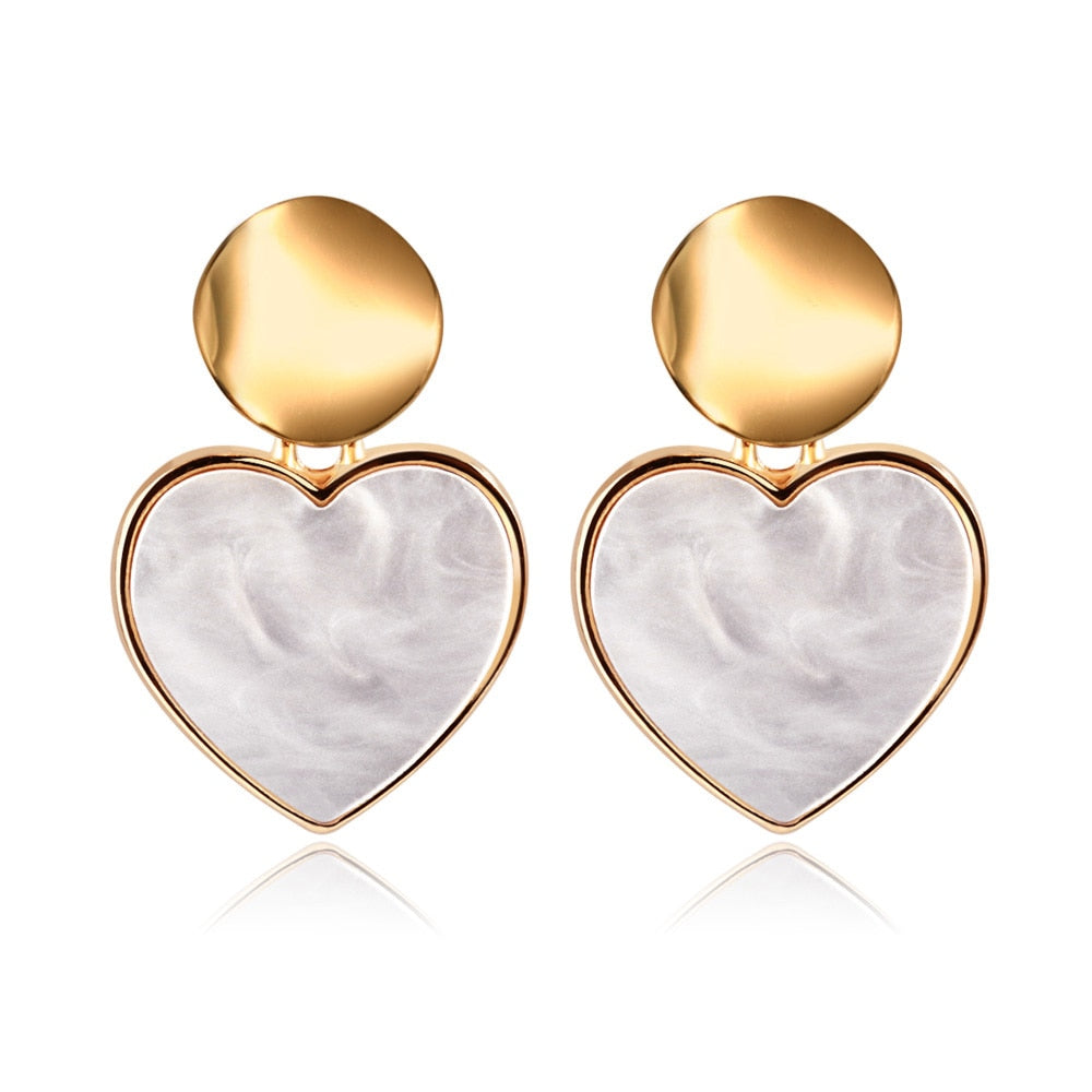 Boucles d'oreilles géométriques
