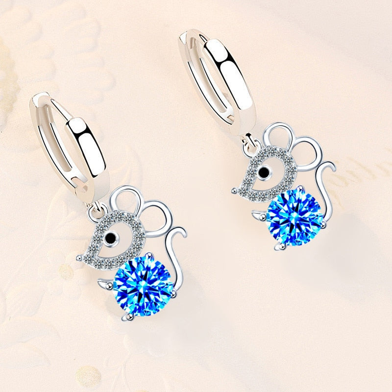 Boucles d'oreilles - souris